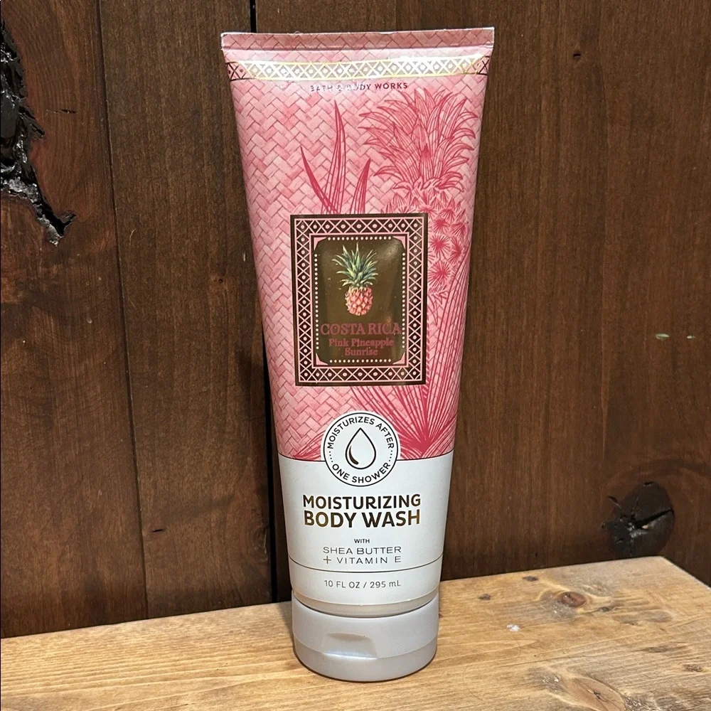 Bath & Body Works Pink Pineapple Sunrise Moisturizing Body Wash 10 fl oz NEW